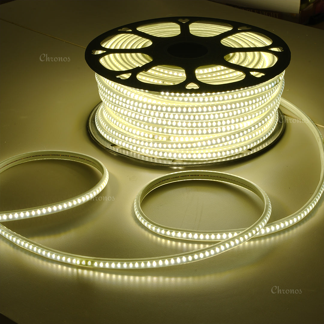 Waterproof LED Rope Lights for balcony and outdoor garden decoration.