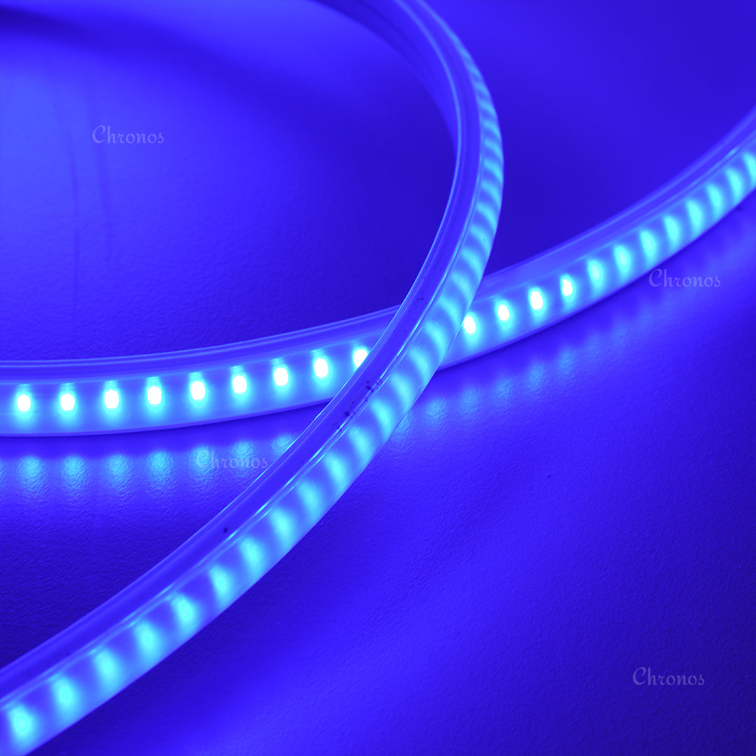 Yellow LED Rope Lights for bright festive lighting and décor.