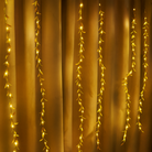 Chronos Lights luxury golden garland curtain lights for festive and event styling