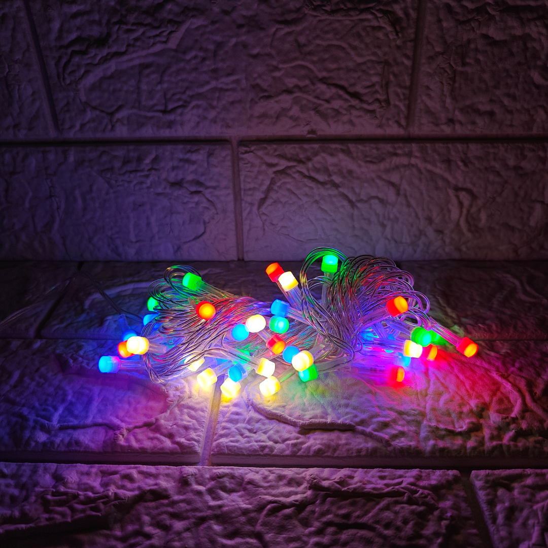 Gel Wire LED Series String Lights | Multi LED Chronos Lights