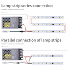 IP20 indoor LED strip lights, non-waterproof design for safe indoor installation