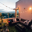 Stylish G40 outdoor bulb string lights for party, wedding, and café decorations