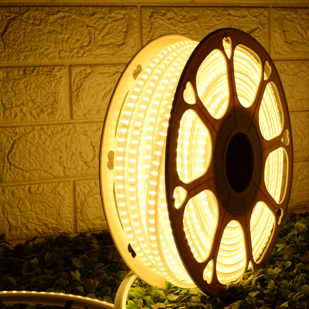 Patio and balcony outdoor LED rope lights – Water-resistant flexible strip lighting – Chronos Lights