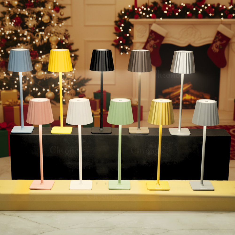 Pleat Portable Cordless LED Table Lamp