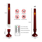 Portable LED candles with no wiring needed for placement