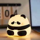 Portable squishy silicone night light offering 7-color changes, USB rechargeable and child-safe.