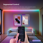 ESP32 WLED controller supporting RGB RGBW PWM LED strips for smart lighting