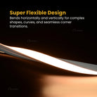 Silicone dot free LED neon flex for architectural and decorative lighting installations