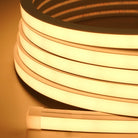 10 mm×10 mm flexible silicone neon profile with front bend.