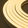 12 mm×20 mm silicone neon profile with side bend.