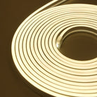 4 mm×10 mm silicone neon profile with side bend.