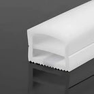 15 × 10 mm flexible silicone LED profile for top-light effect.