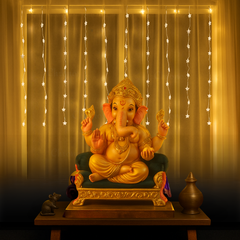 Star Curtain String Lights | 8 Modes | Plug & Play