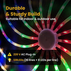 Spiral Ganpati chakra light 70 cm LED decorative halo for idol background
