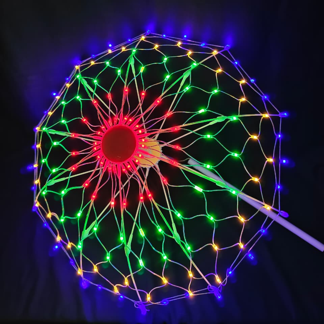 LED decorative umbrella light adding charm to parties and festive décor – Chronos Lights