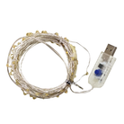 Warm white LED fairy lights creating cozy ambient lighting
