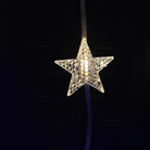 Warm white LED star backdrop lights for stage and event décor