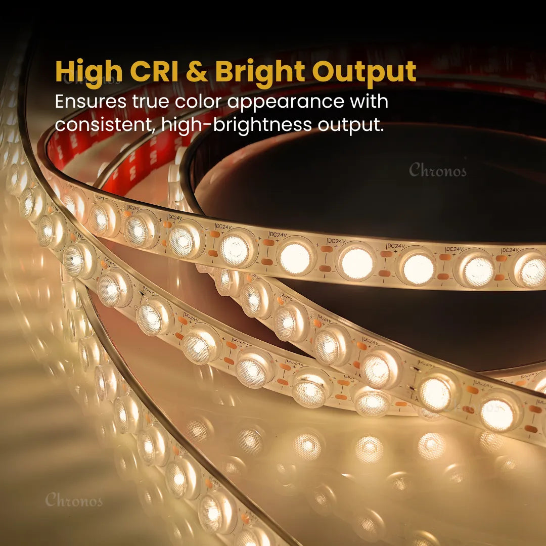 Warm white LED wall washer for architectural highlighting and decorative lighting