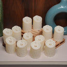 LED dripping candle set for wedding and event decoration