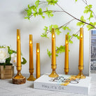 LED candle lighting for wedding table decoration ambiance