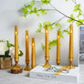 LED candle lighting for wedding table decoration ambiance