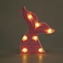 Mermaid Tail | Pink | Marquee Light Shape | Chronos Lights