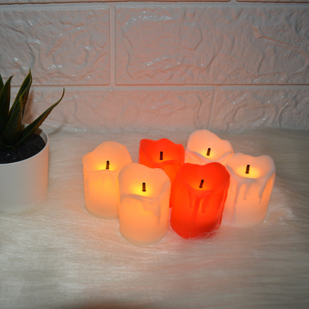 LED Candles | Bright Warm White | Pack of 6 - Chronos