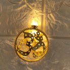 OM Metal String Lights | Amber Yellow LED