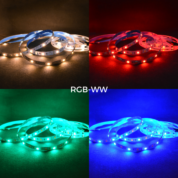 RGB WW LED Strip Lights | chronos lights