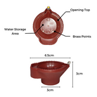 LED Brown Diya with Water Sensor | Chronos Lights