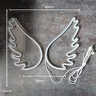 Neon Sign Light | Wall Hanging | Angel Wings