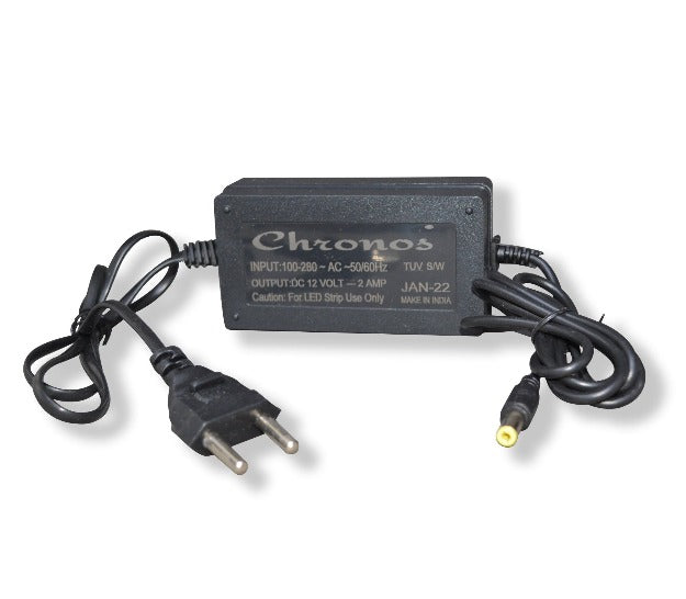 12V 2A DC Power Supply Adapter Chronos lights 