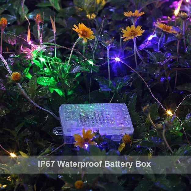 Fairy Lights - 3AA Battery Operated | Remote Control | IP44 Waterproof