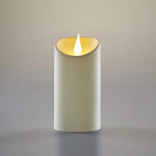 LED 3D Jumping Wick Pillar Candles | Size 5" to 7" - Chronos
