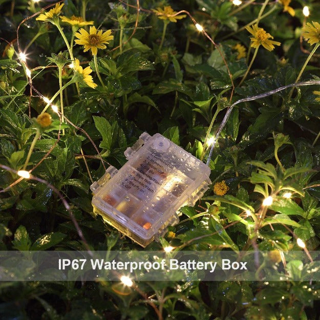 Fairy Lights - 3AA Battery Operated | Remote Control | IP44 Waterproof