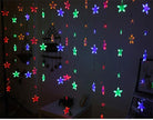 Star Curtain String Lights | 40 Stars | Multi LED