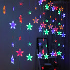 Star Curtain String Lights | 40 Stars | Multi LED