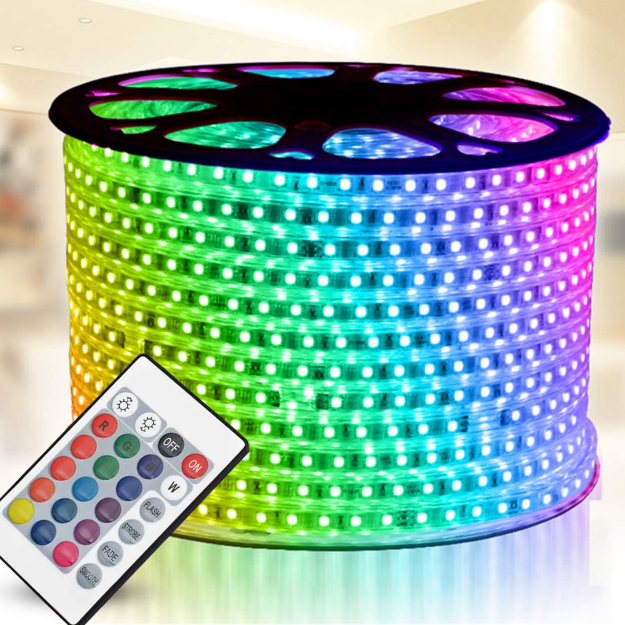 LED RGB Strip Rope Light | IP67 Waterproof Multi Color Changing Chronos Lights