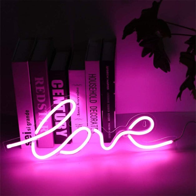 Neon Sign Light | Wall Hanging | love