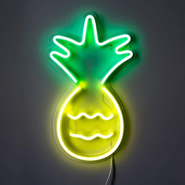 Neon Sign Light | Wall Hanging | Pineapple