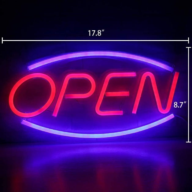 Neon Sign Light | Wall Hanging | Open
