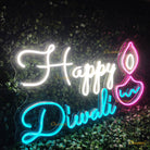 Happy Diwali Neon Sign Lights | Multi | Chronos