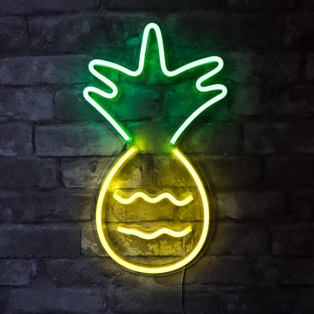 Neon Sign Light | Wall Hanging | Pineapple