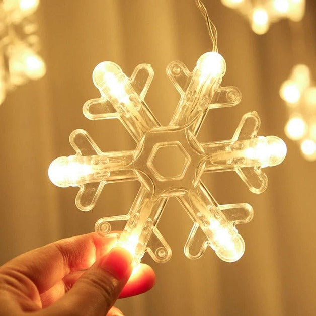 Snowflake Gateway Curtain Lights | ww | Chronos