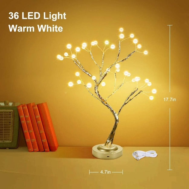 Bonsai Spirit Tree with Pearl Lights Table Lamp | Warm White