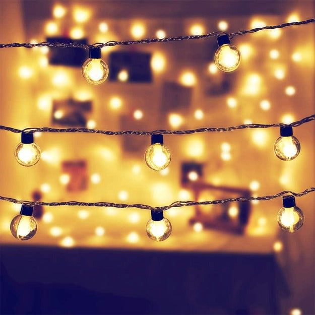 Globe Decorative String Lights | Warm White LED