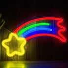 Neon Sign Light | Wall Hanging | Shooting Star