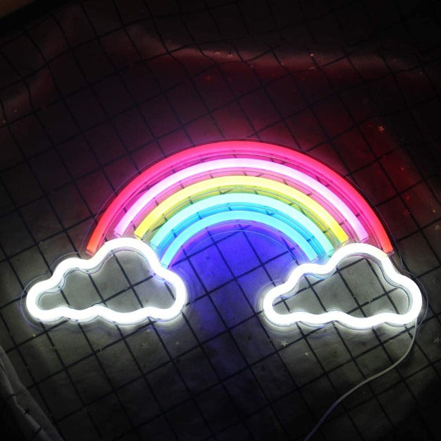Neon Sign Light | Wall Hanging | Rainbow