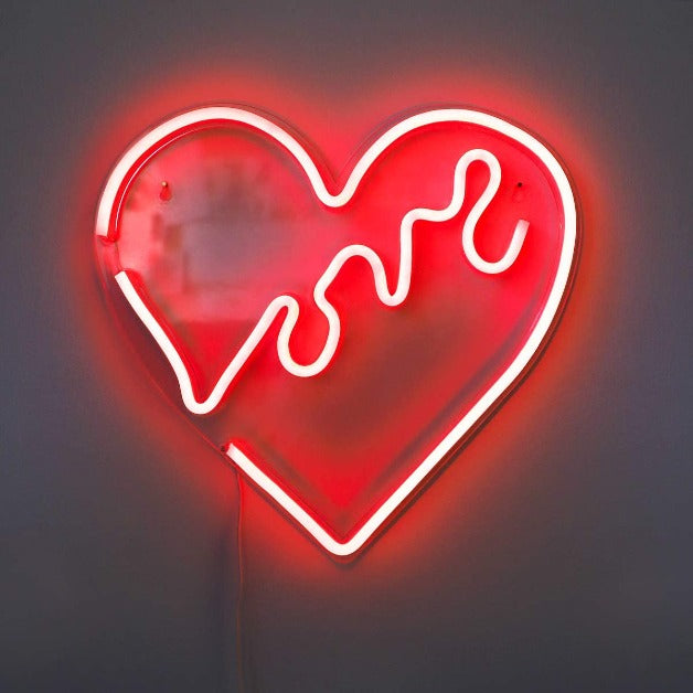 Neon Sign Light | Wall Hanging | Love Heart