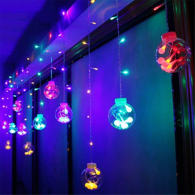 Wish Ball Curtain Lights | Multi LED | 138 LEDs